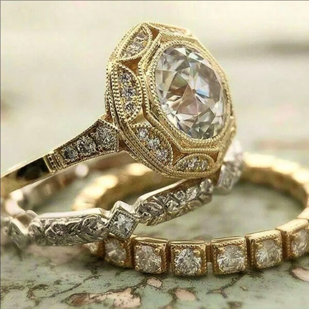 🦩women’s rings. Set of 3 🦩